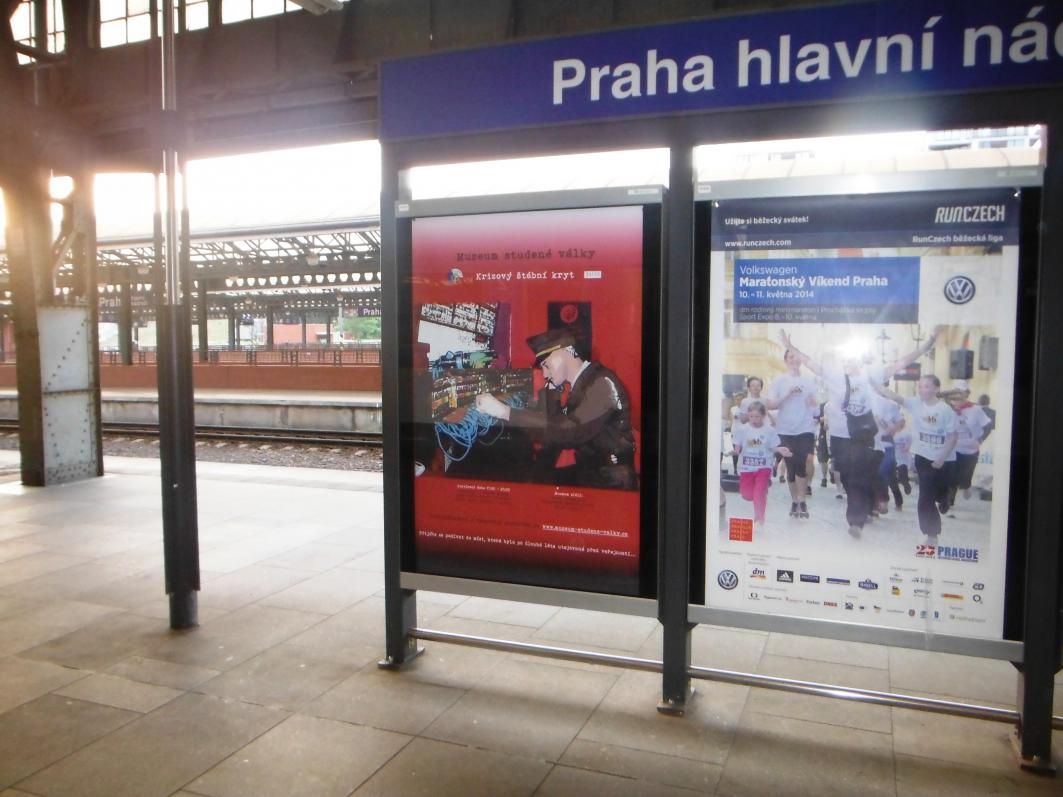 První výstavní plocha v Praze na hlavním nádraží